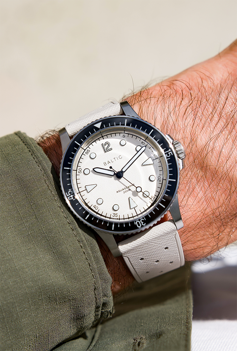 Baltic Aquascaphe MK2 — Warm Silver